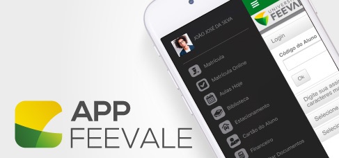Banner central - Aplicativo Feevale
