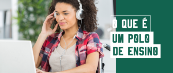 Imagem central - O que é um polo de ensino