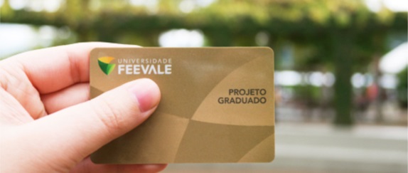 Banner central - Cartão do graduado Feevale