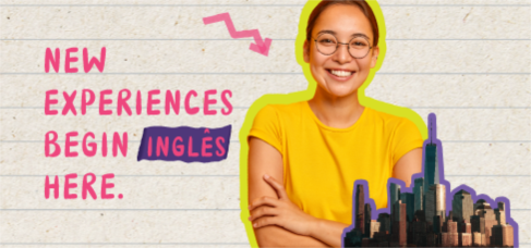 Imagem central - Inglês