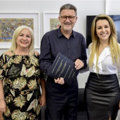 Valéria Koch Barbosa, Cleber Prodanov e Giane Sauer