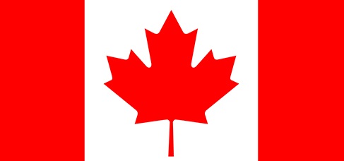 Banner central - bandeira do Canadá
