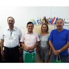 Representantes visitaram a Feevale no dia 6 de fevereiro