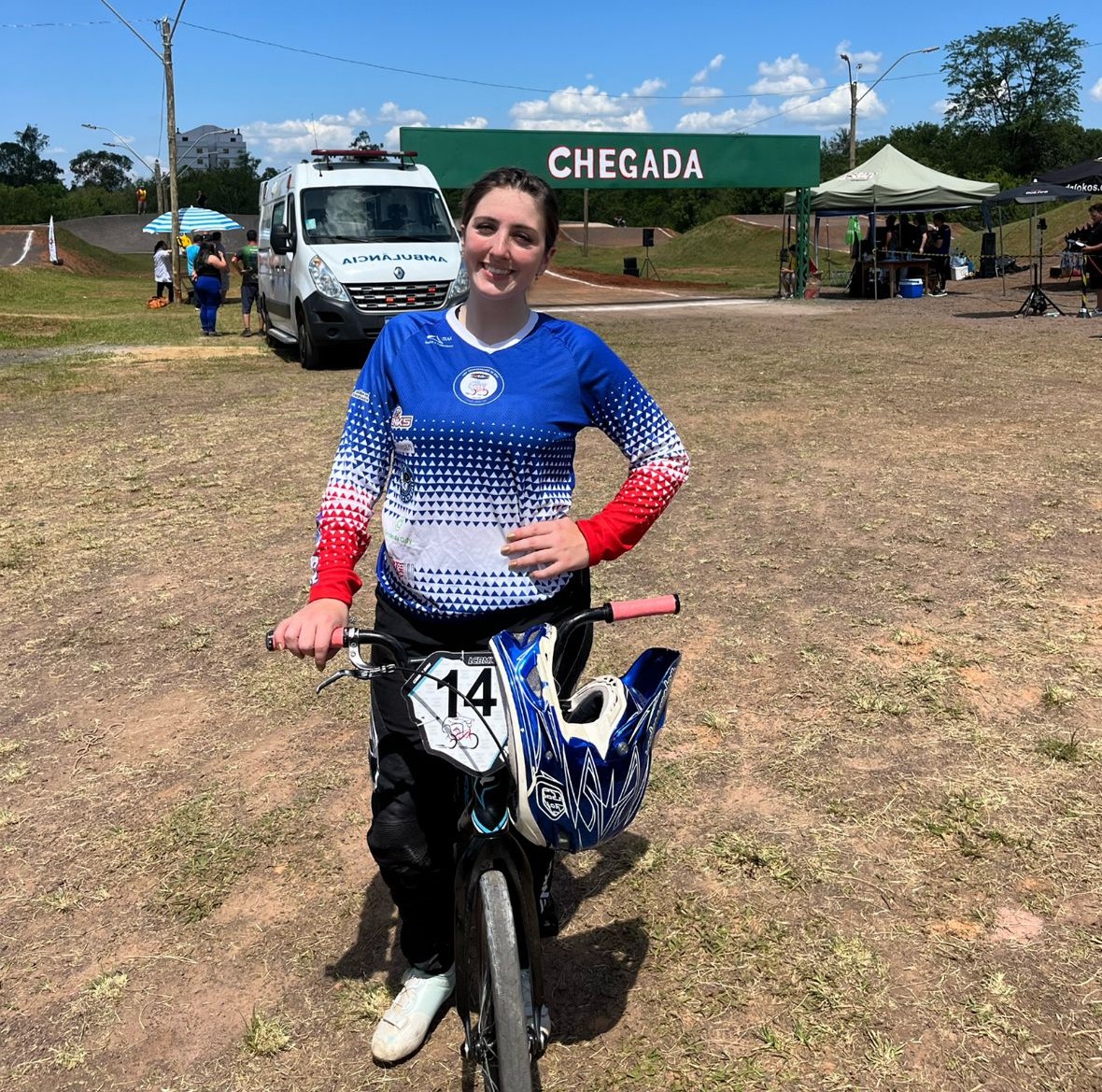 Campeã BMX