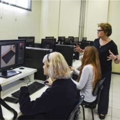 Trabalhos são desenvolvidos em sala de aula