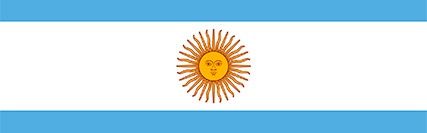 Banner central - Bandeira da Argentina