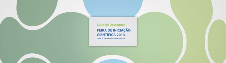 Imagem de referência E-book Livro de Destaques - Feira de Iniciação Científica 2013