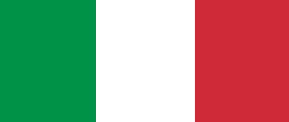 Imagem central - Bandeira da Itália