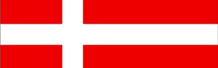 Bandeira Dinamarca