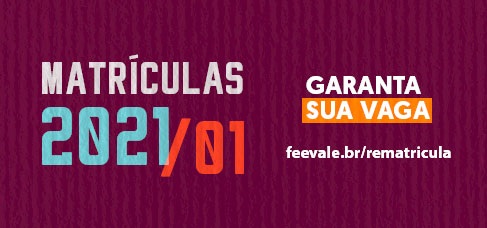 Imagem central - Matrículas 2021/01