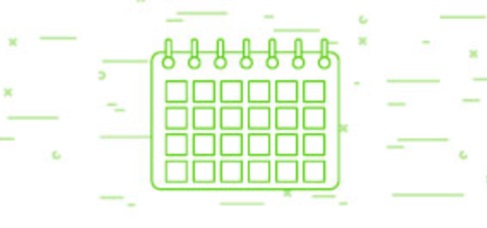 Banner central - Calendário