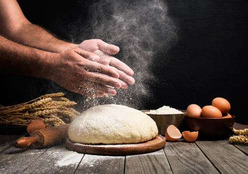 fabricação de pães