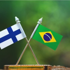 Brasil e Finlândia