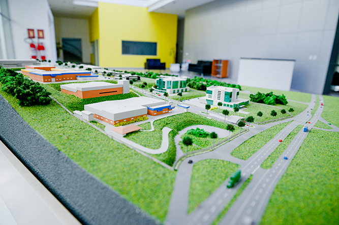 maquete Feevale Techpark