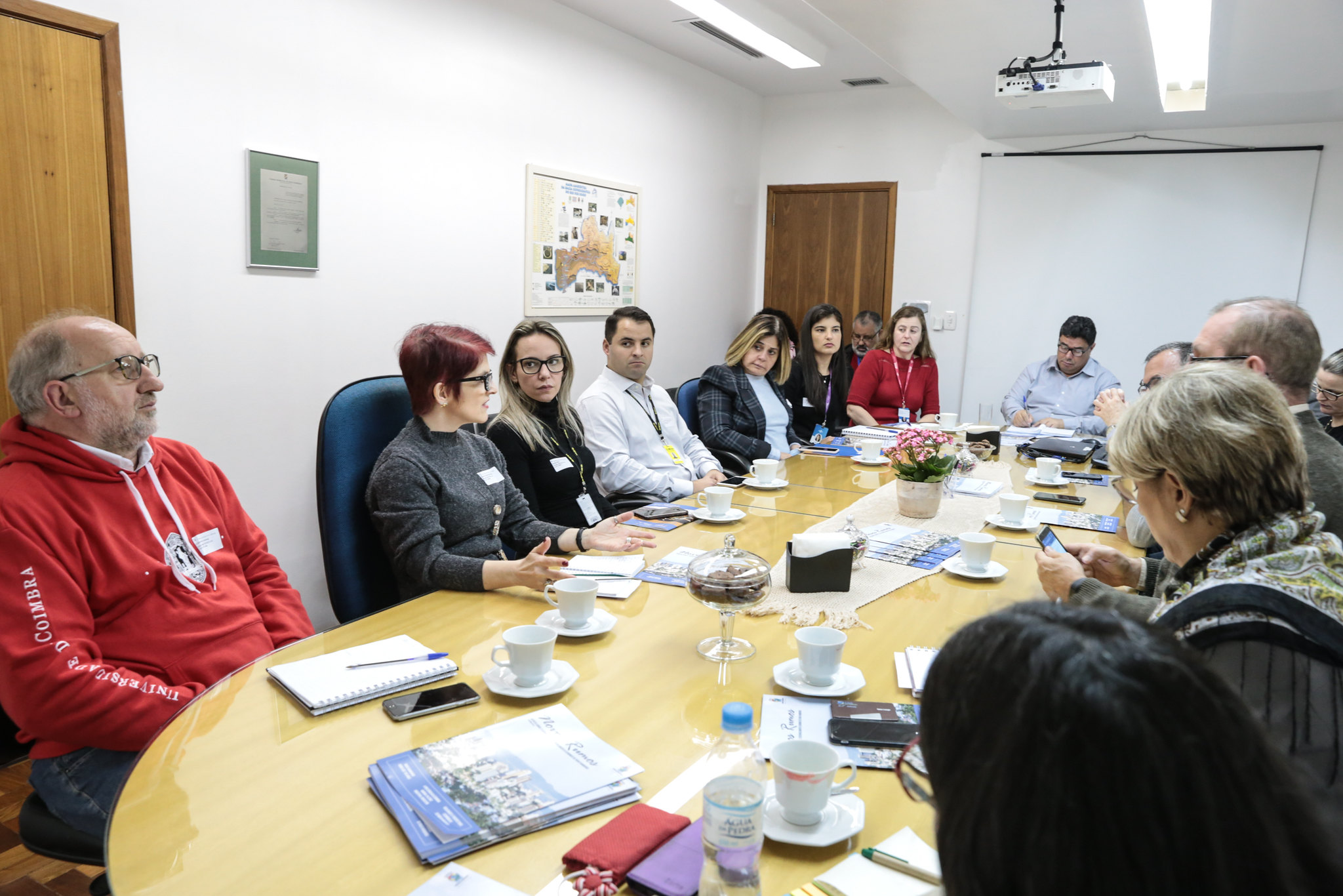 Reunião na Câmara