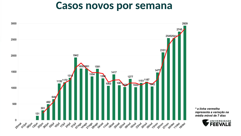 casos novos semana