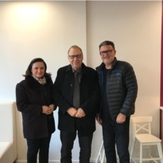 Paula Casari Cundari, Tapio Varis e Cleber Prodanov