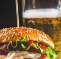 Imagem referência Burger e Cerveja