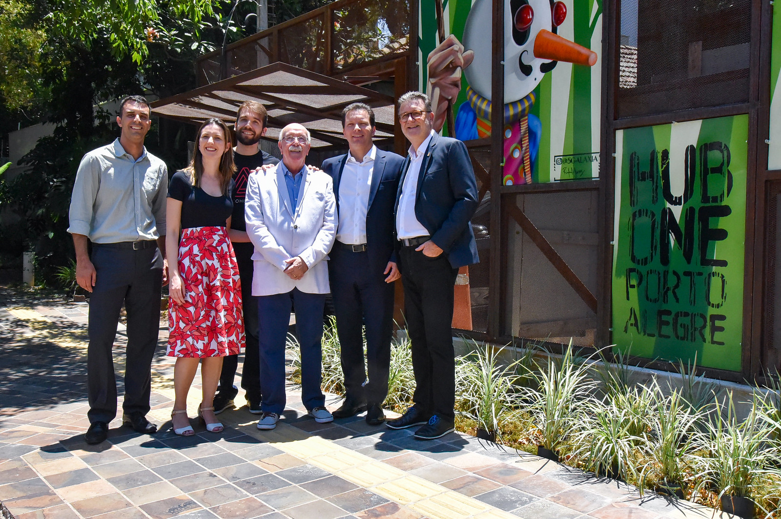 Lançamento do Hub One Porto Alegre (foto) em parceria com o exoHub LIA. Vinculadas ao Feevale Techpark, as unidades de Campo Bom, Novo Hamburgo e Porto alegre são espaços de negócios, empreendedorismo e inovação para pessoas e empresas compartilharem seus conhecimentos