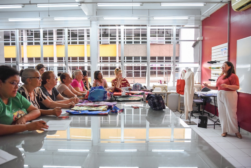 Roda de conversa com estudantes