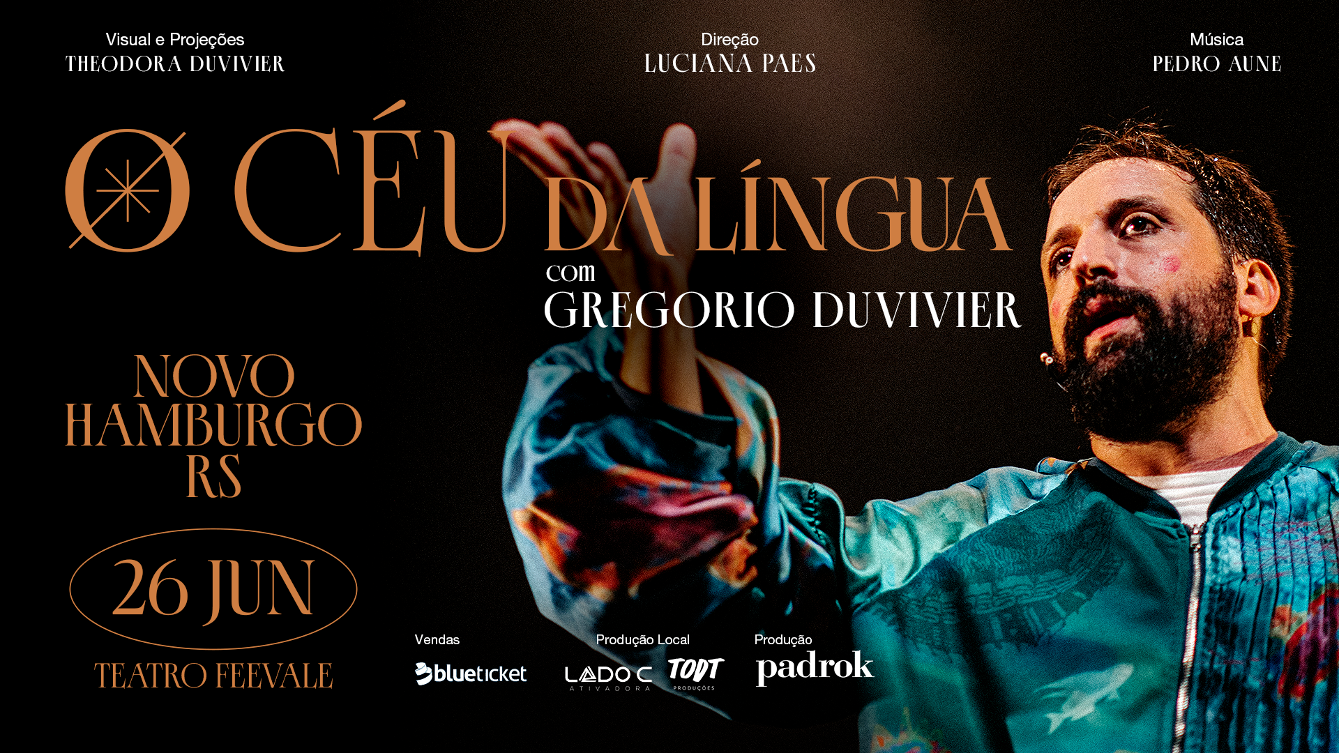 CÉU DA LÍNGUA com Gregório Duduvier