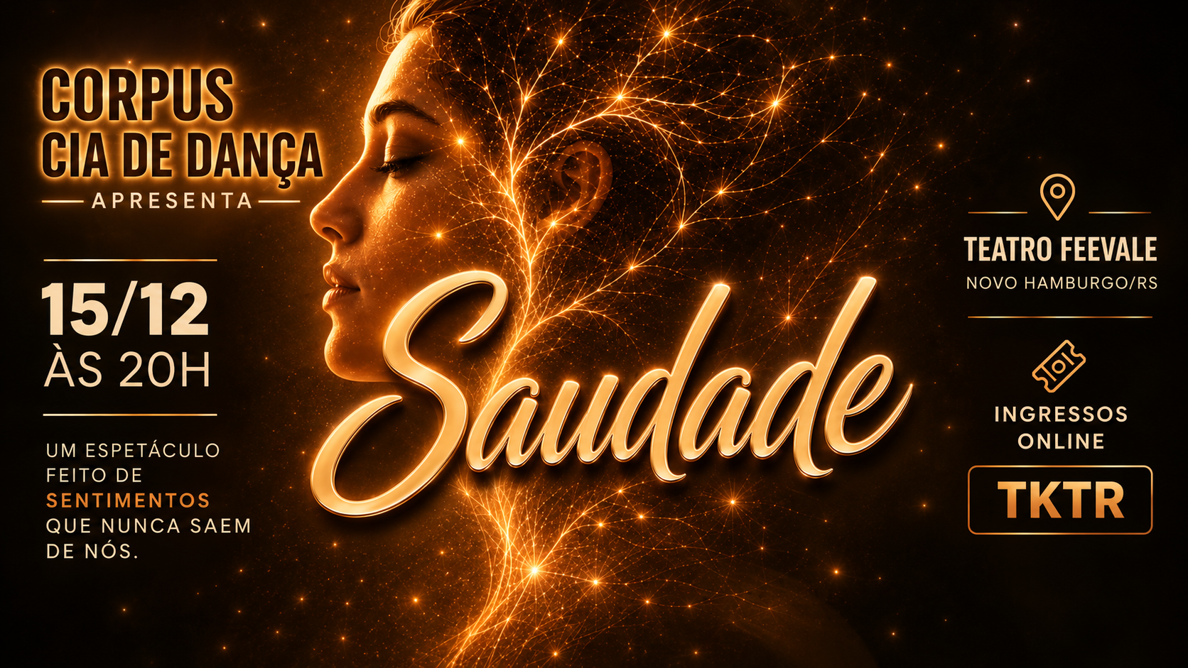 Corpus cia de Dança, apresenta: SAUDADE
