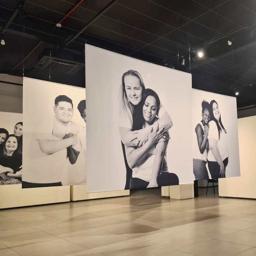 Foto da exposição Histórias de Migração